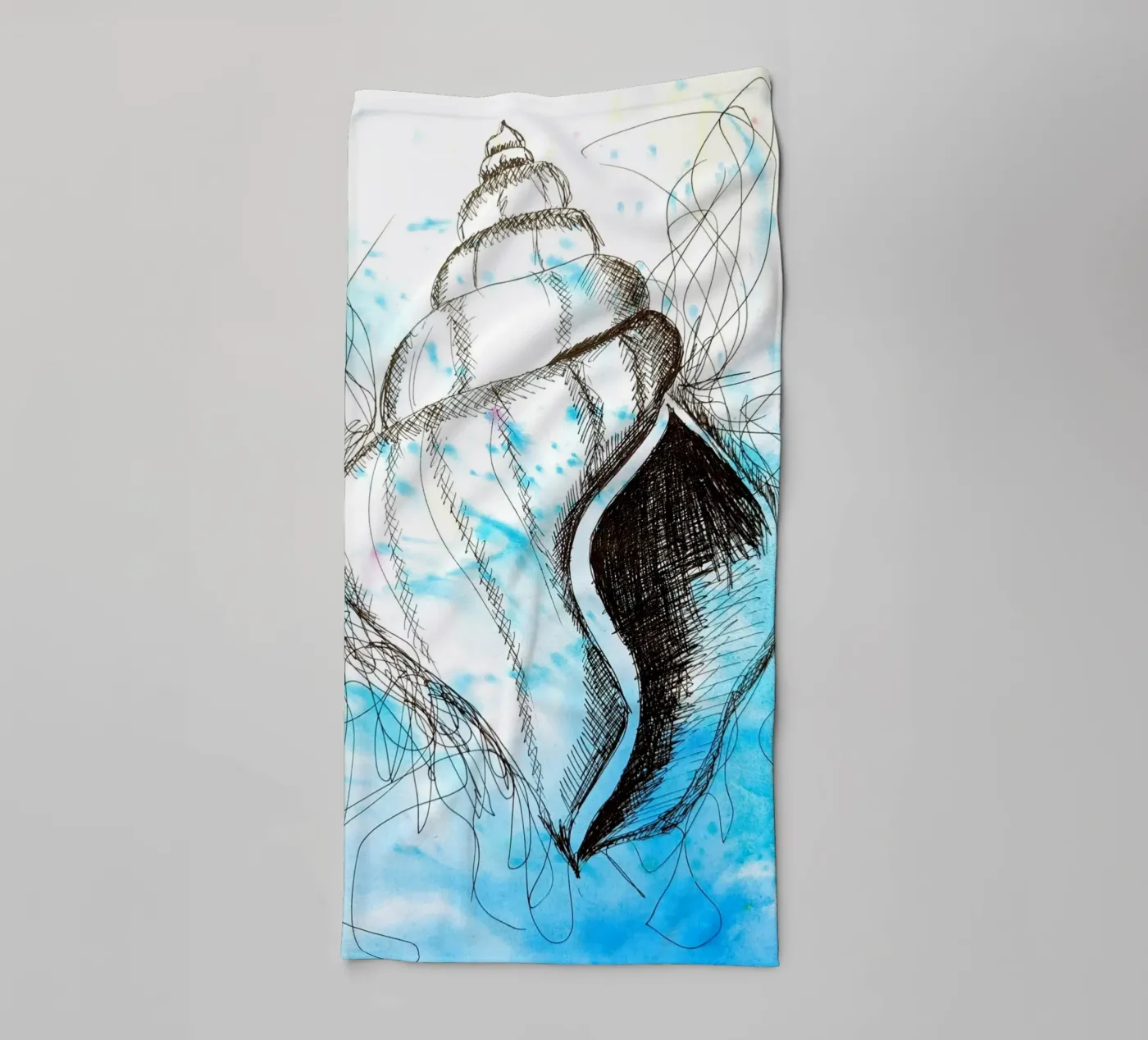 Seashell badhanddoek van sum2proveDesign