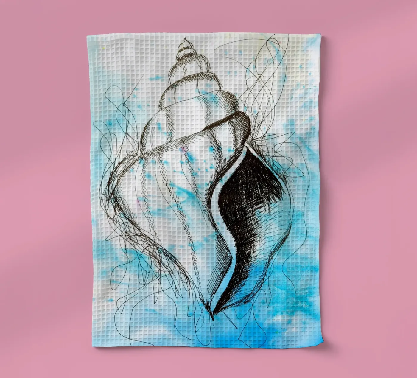 Seashell torchon de sum2proveDesign