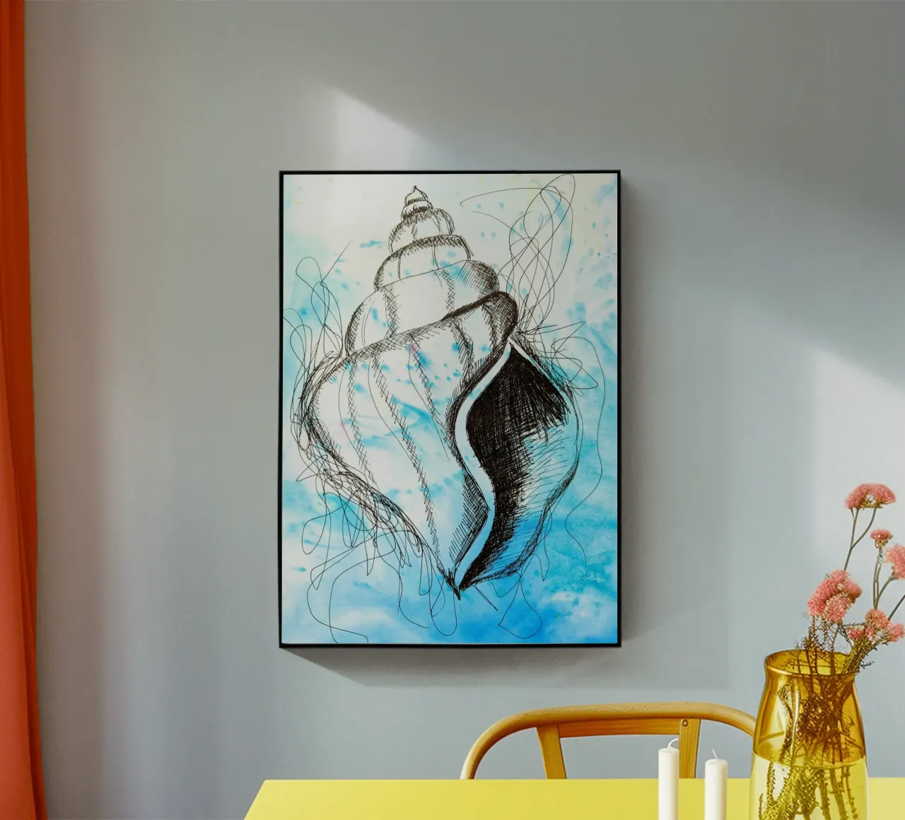 Seashell plexiglass da sum2proveDesign