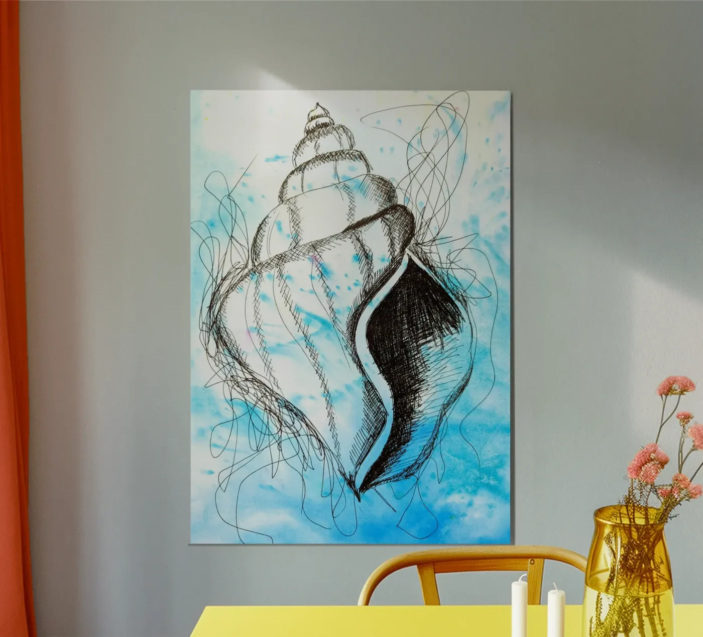 Seashell poster de sum2proveDesign