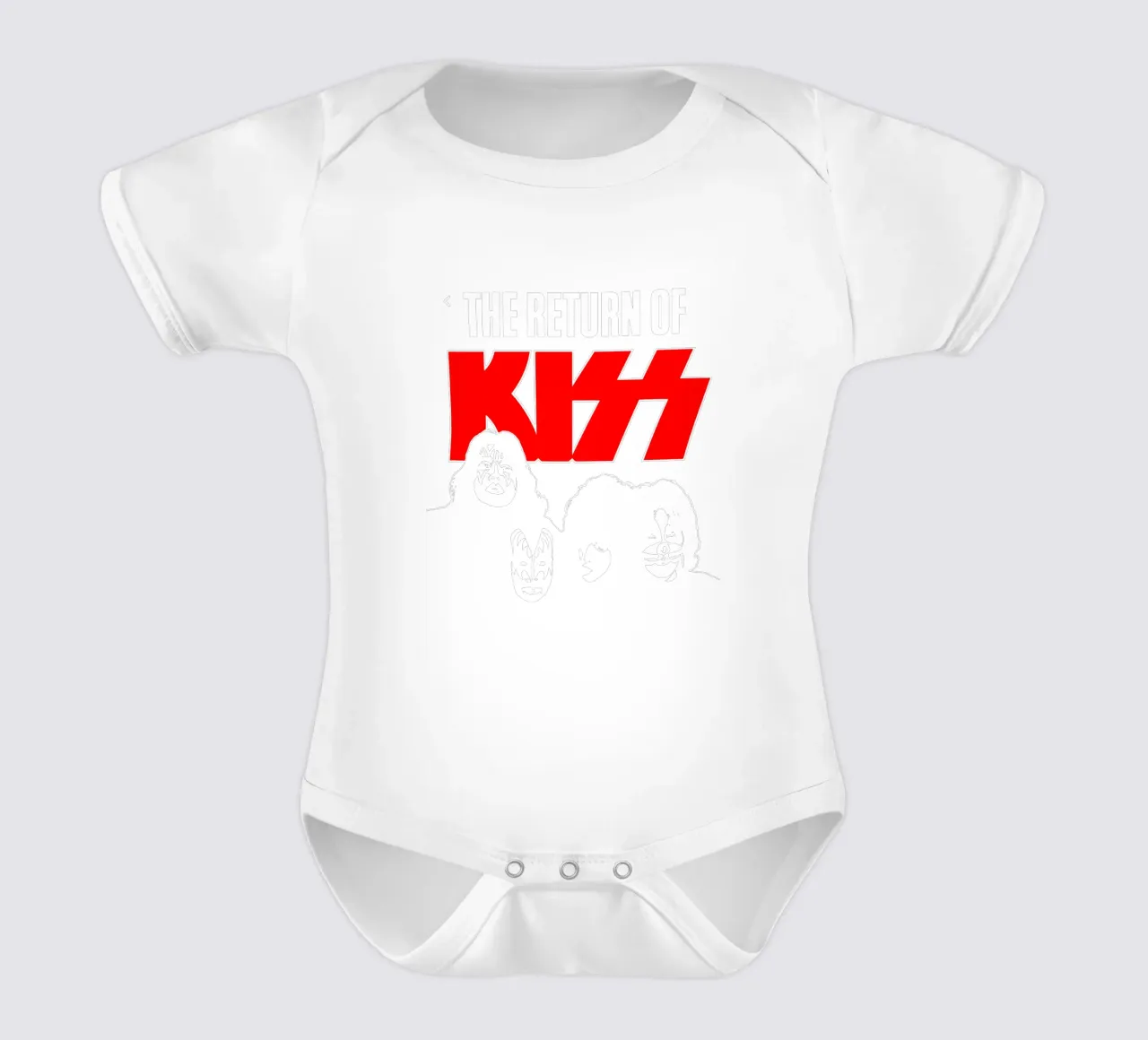 Kiss - Heavy Metal Genre body bébé de Deepness