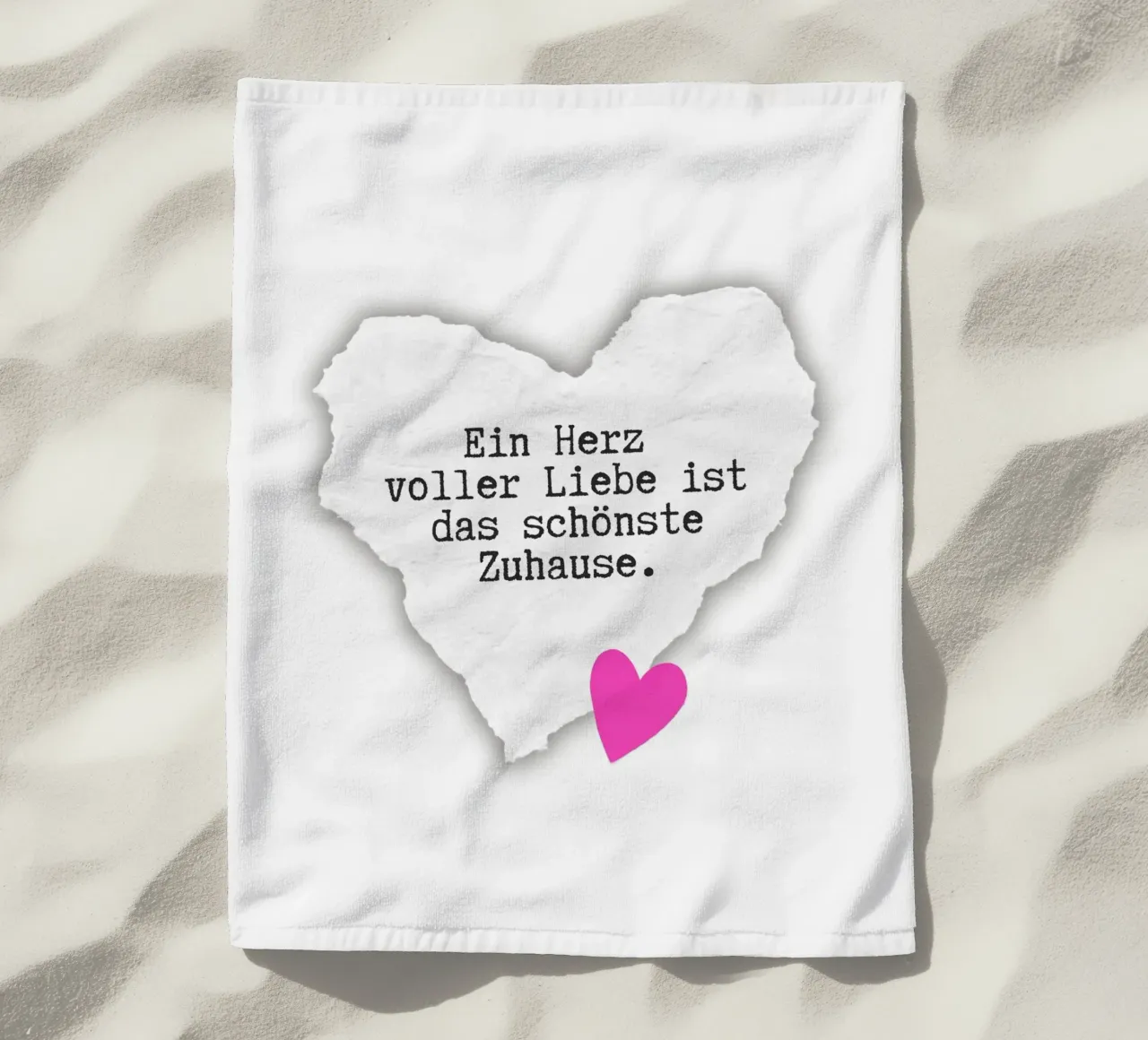 Herz. Liebe. Zuhause. telo mare da DigiWunderwerk