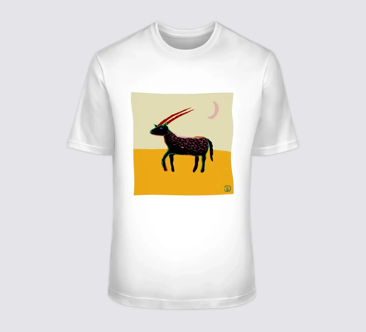 Capricorn t-shirt da Sandra Poliakov