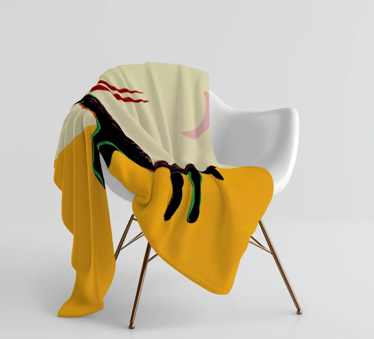 Capricorn coperta in pile da Sandra Poliakov