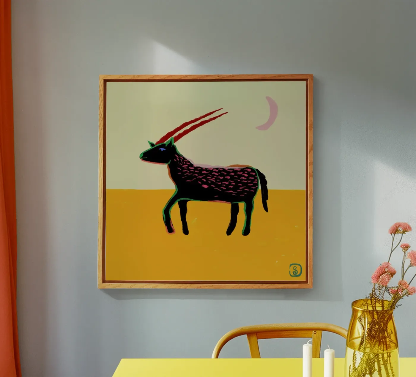 Capricorn plexiglas de Sandra Poliakov