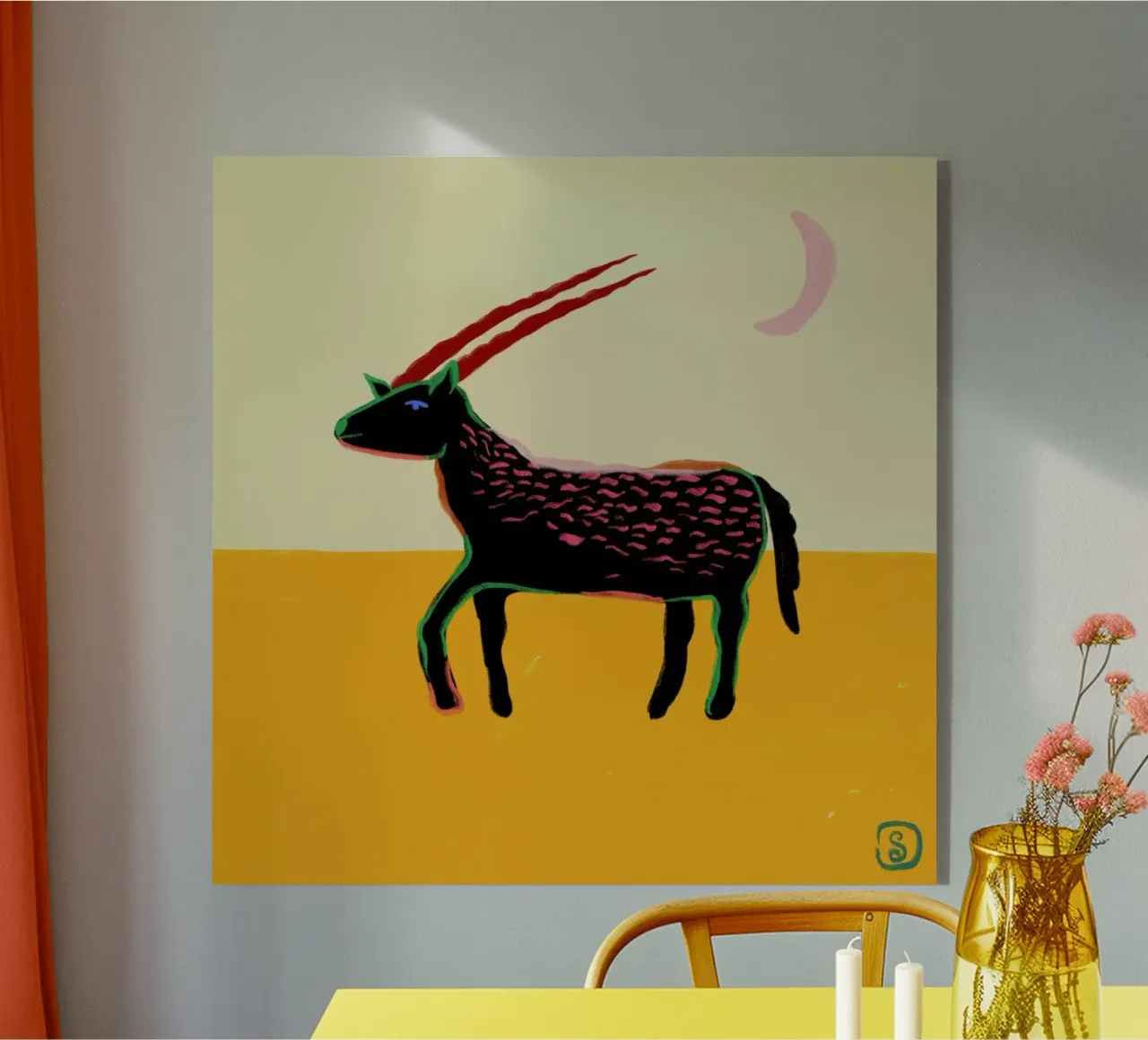 Capricorn plexiglass da Sandra Poliakov