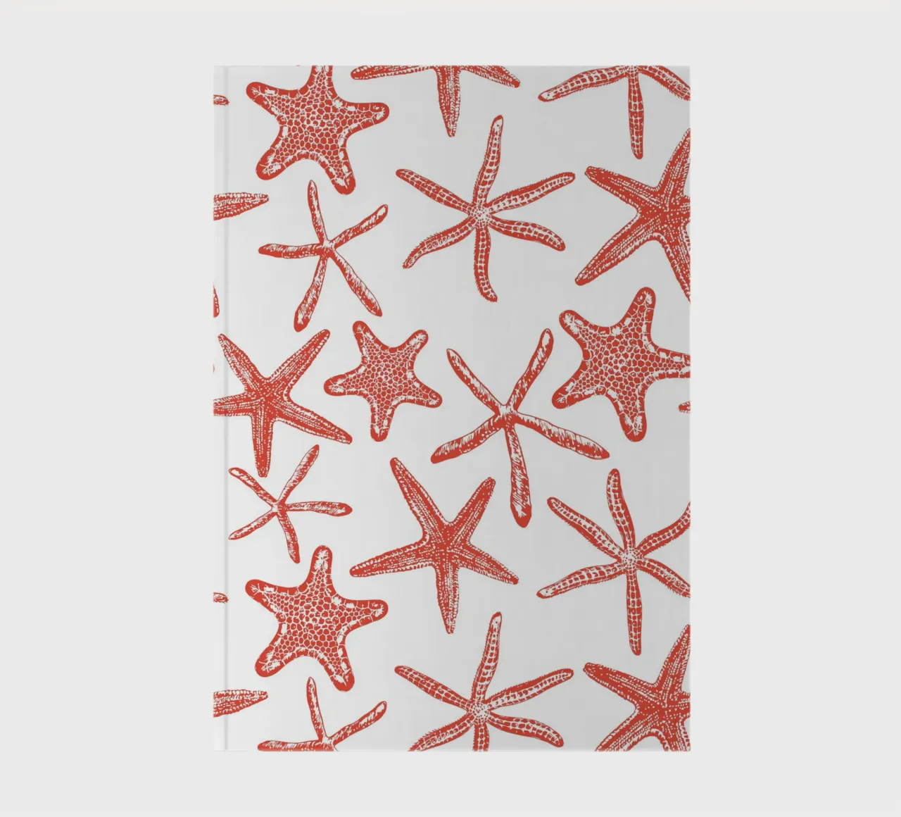 SSea stars in red notebook by Painted Nature