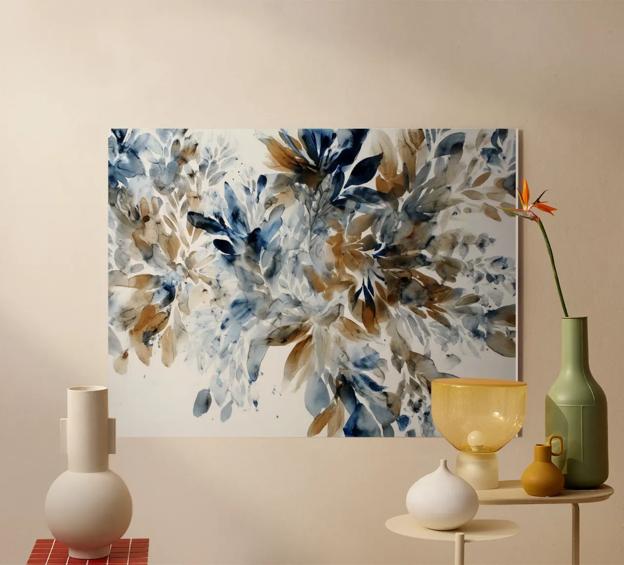 Winter Bloom plexiglass da Sophia Calder Studio