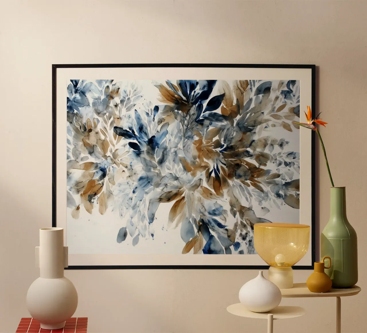 Winter Bloom poster by Sophia Calder Studio