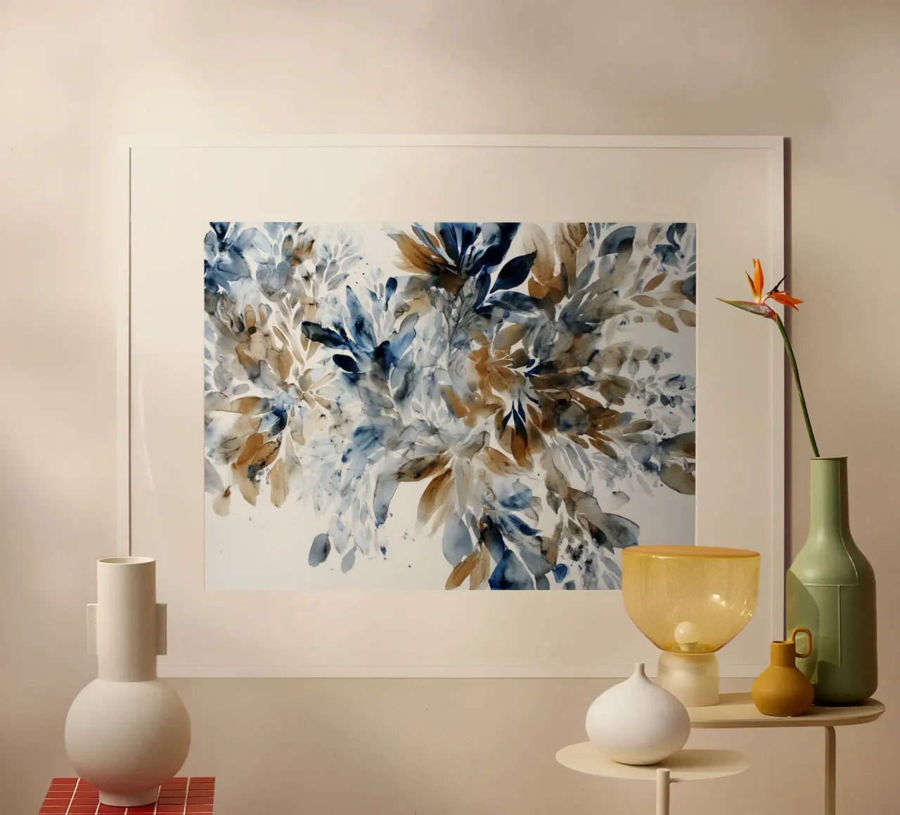 Winter Bloom poster by Sophia Calder Studio