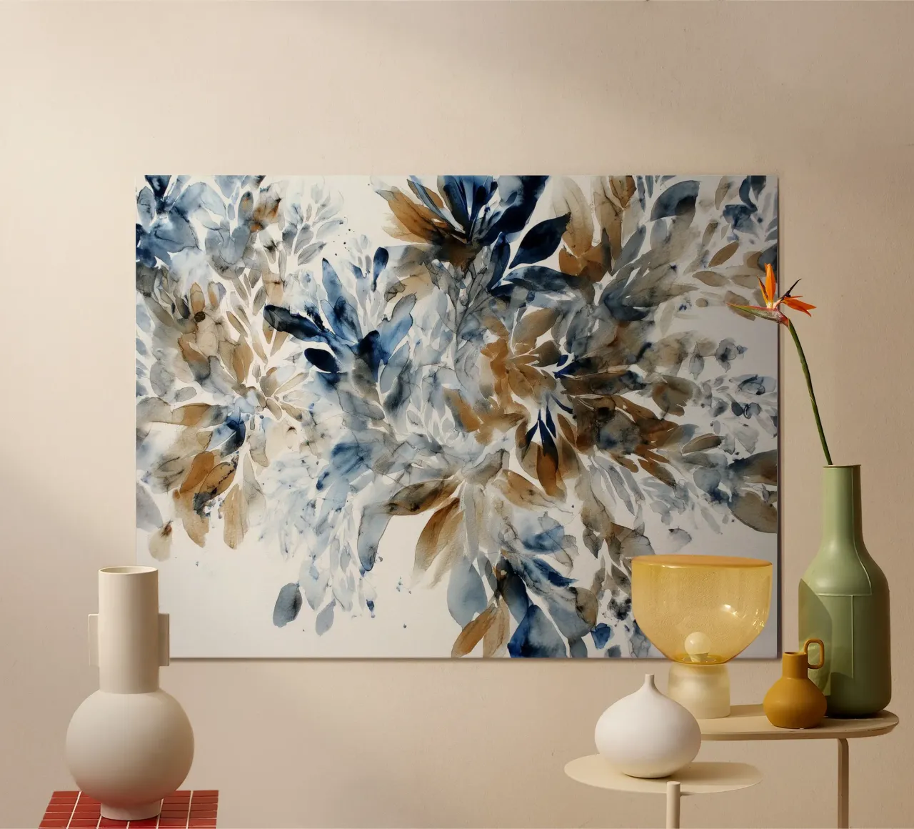 Winter Bloom poster by Sophia Calder Studio