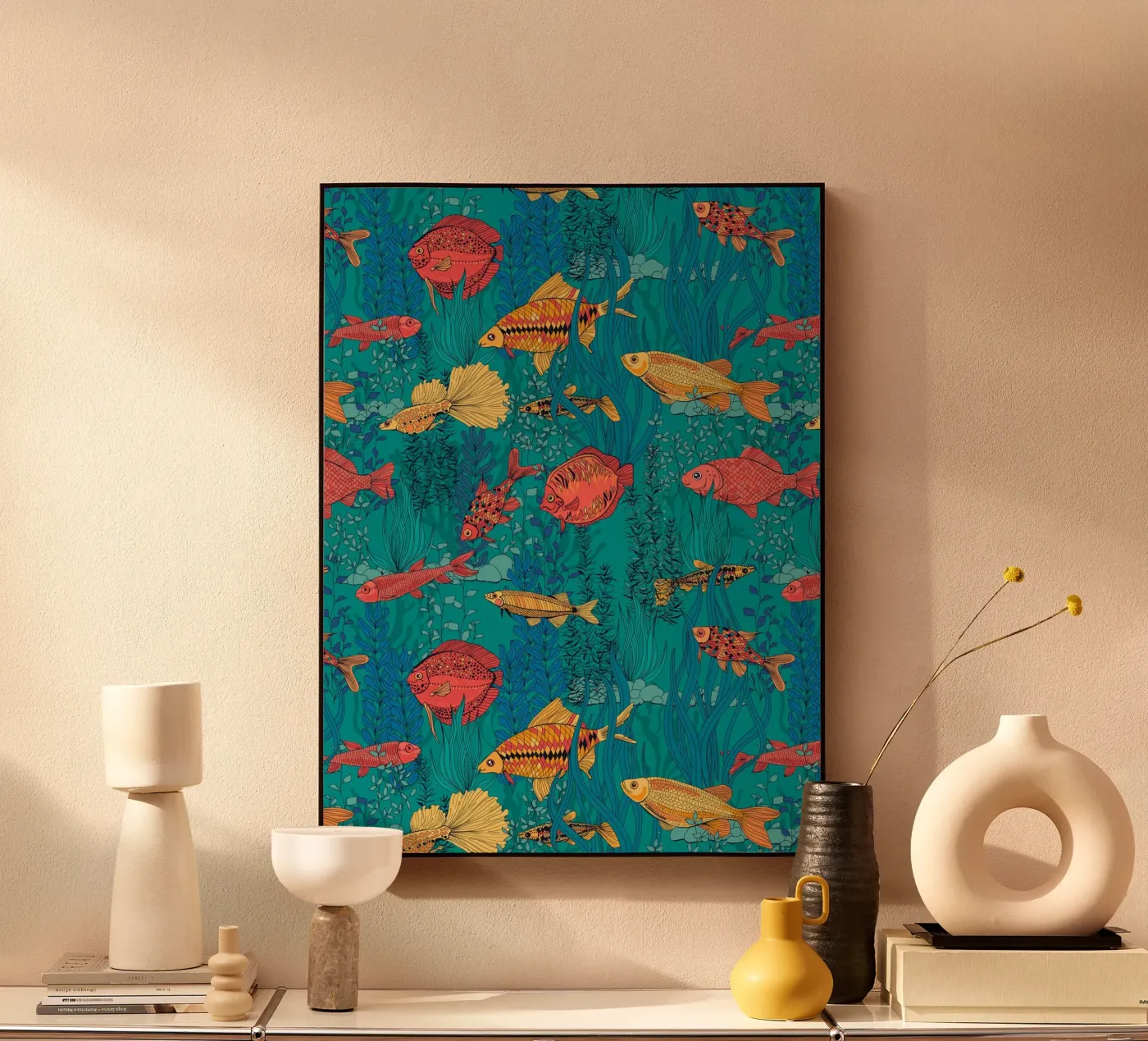 Fish garden plexiglass da Painted Nature