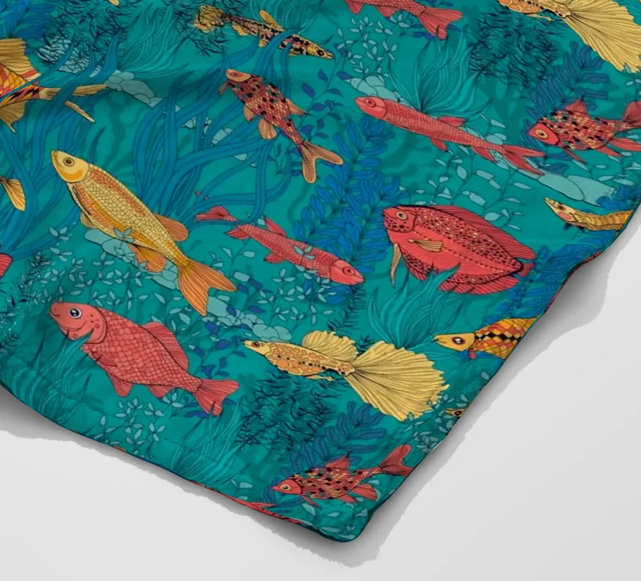 Vistuin fleecedeken van Painted Nature