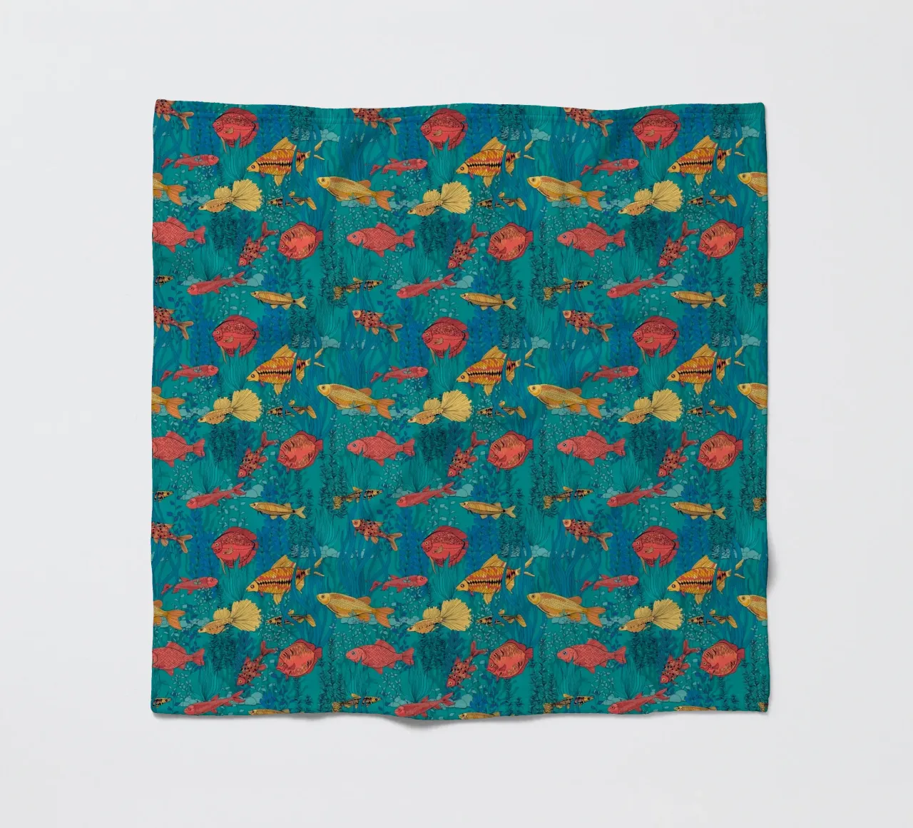 Vistuin fleecedeken van Painted Nature