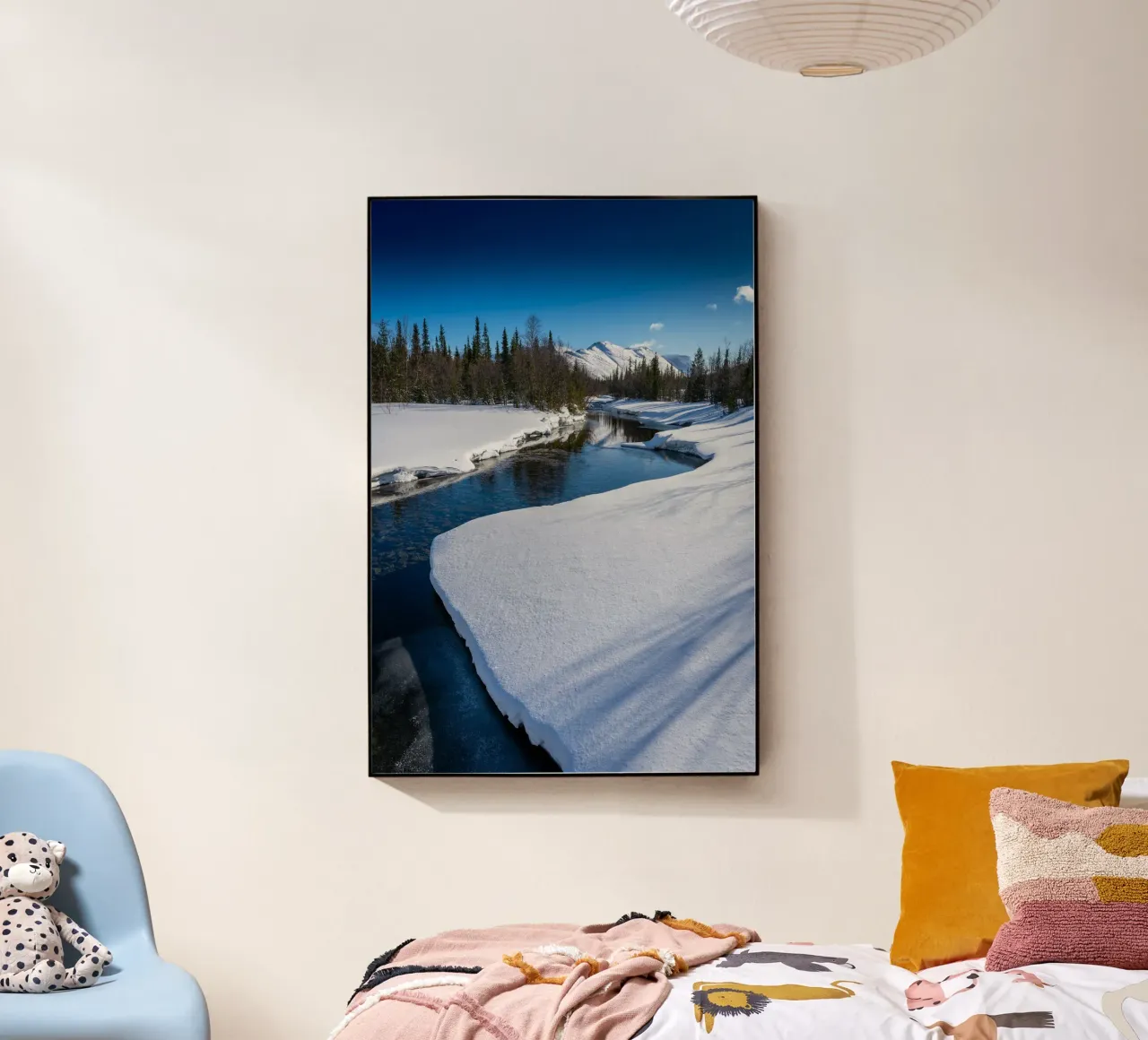 fiume di neve plexiglass da Earthly Visions