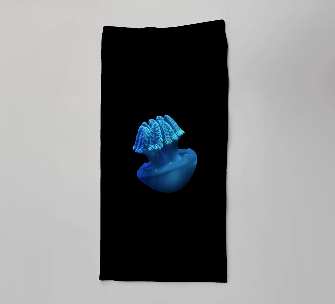 blue jellyfish towel by Earthly Visions