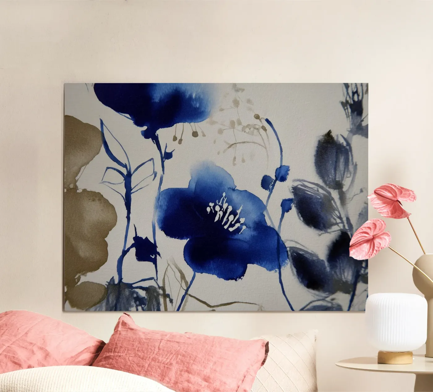 Fiore indaco poster da Sophia Calder Studio