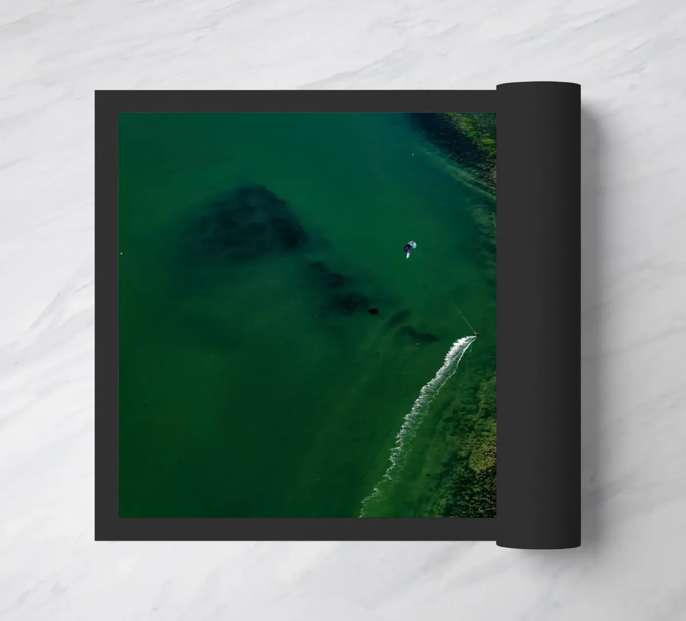 beach sand deurmat van Earthly Visions