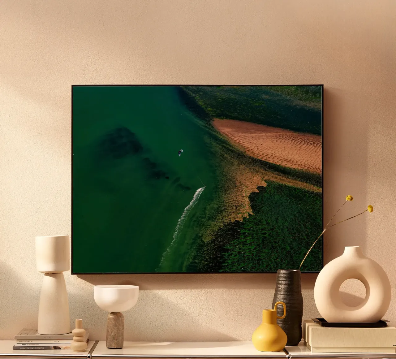 sabbia della spiaggia plexiglass da Earthly Visions