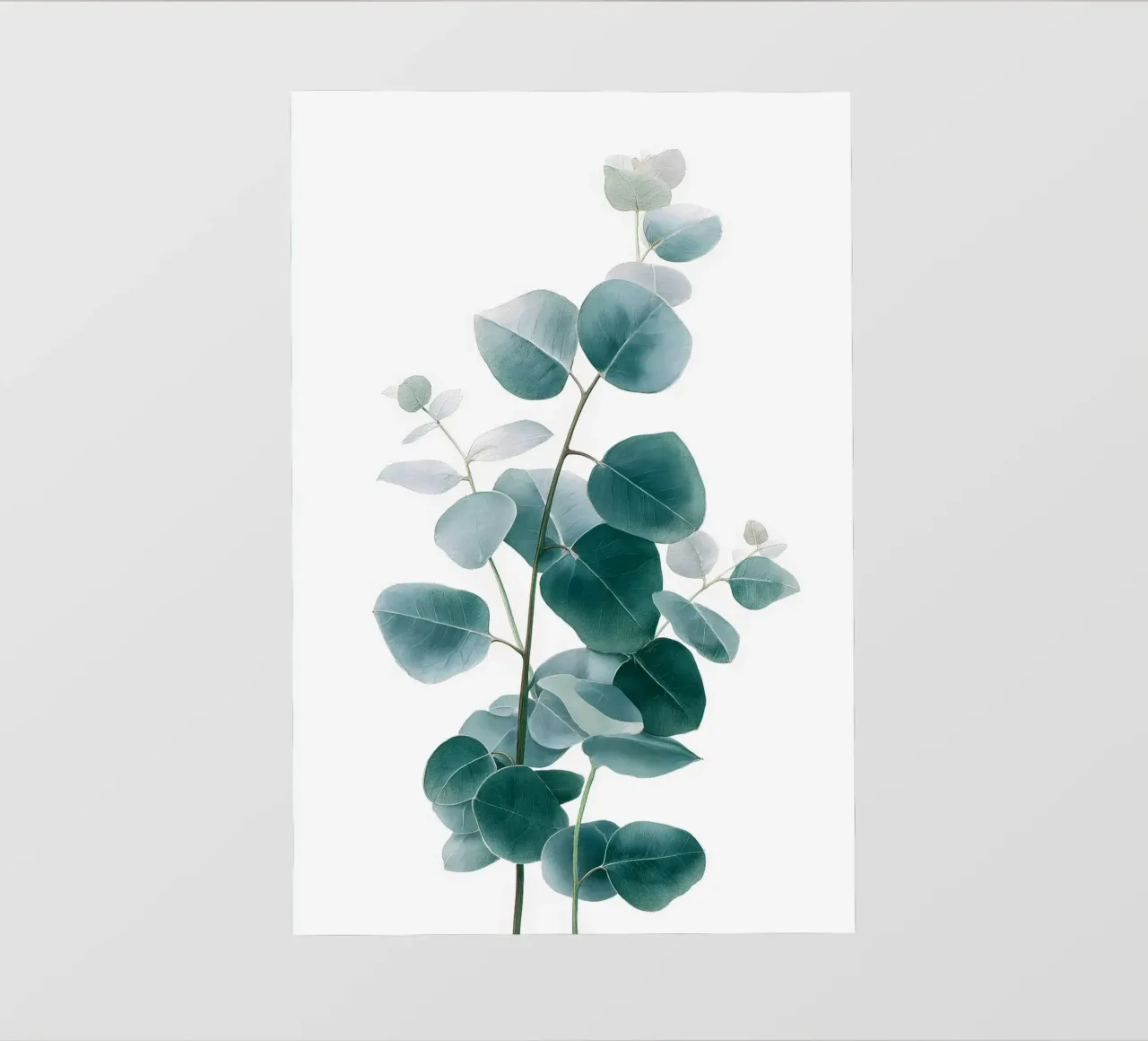 Eucalyptus botanical art pvc cover by Studio Verde