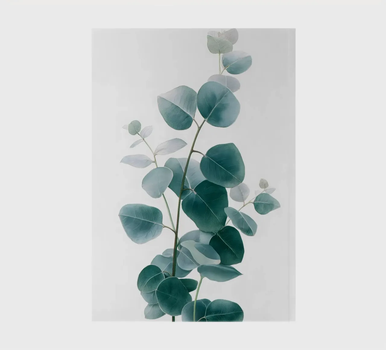 Arte botánico del eucalipto cuaderno de Studio Verde