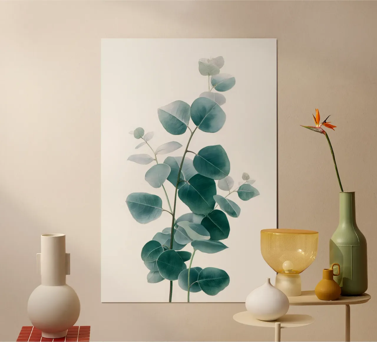 Eukalyptus botanische Kunst Hahnemühle von Studio Verde