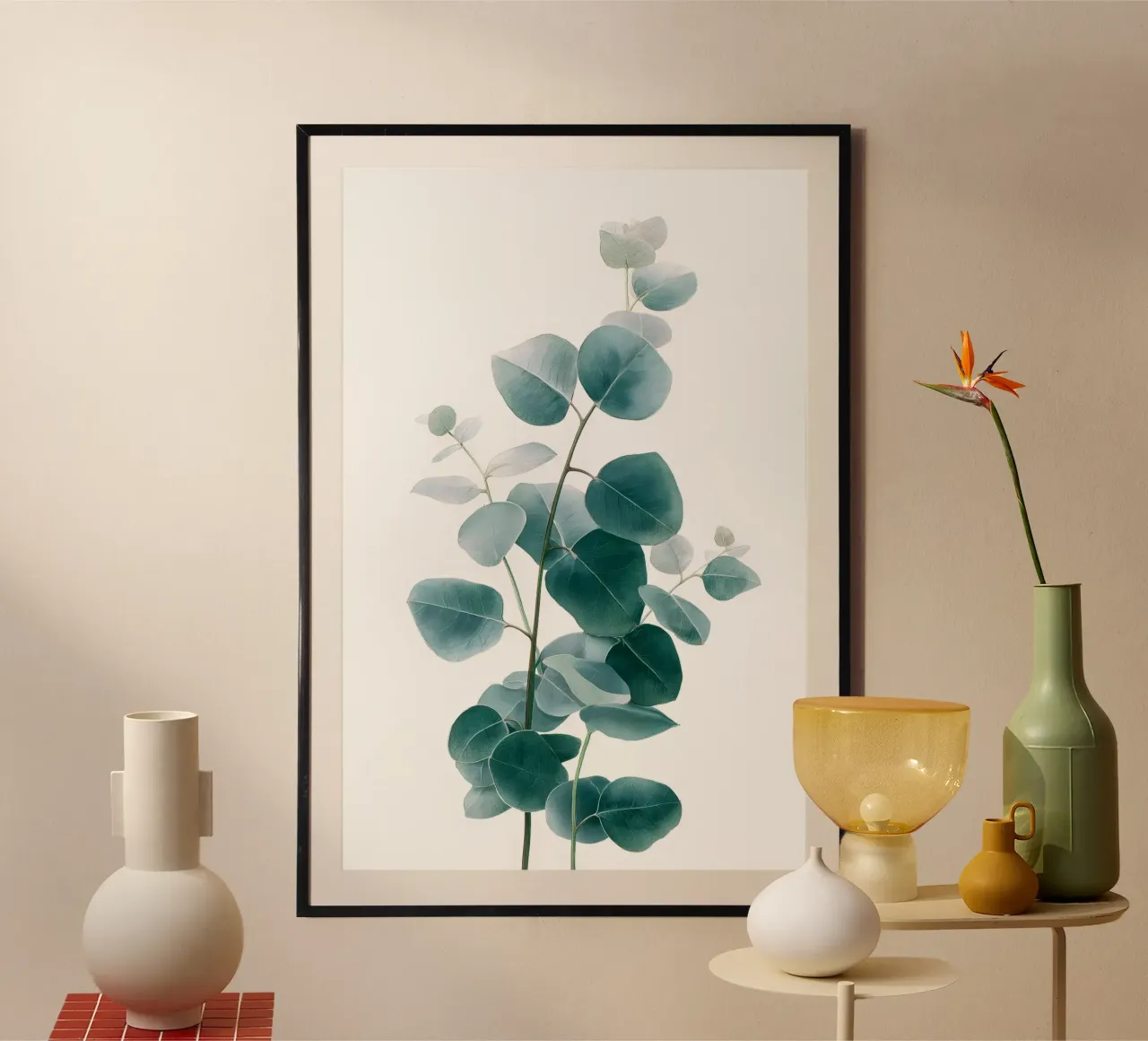Eukalyptus botanische Kunst Hahnemühle von Studio Verde