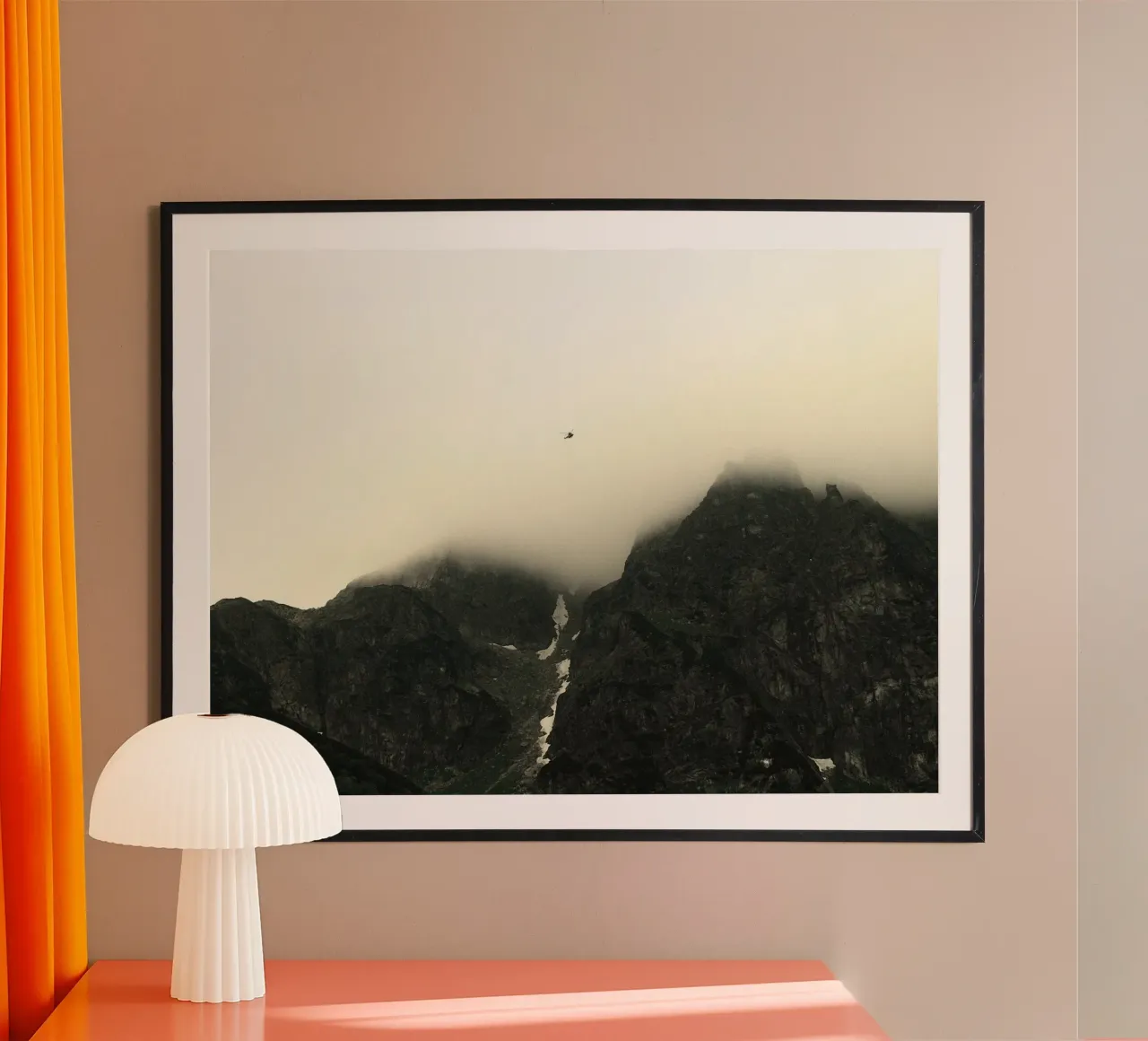 nebbia in montagna carta hahnemühle da Earthly Visions