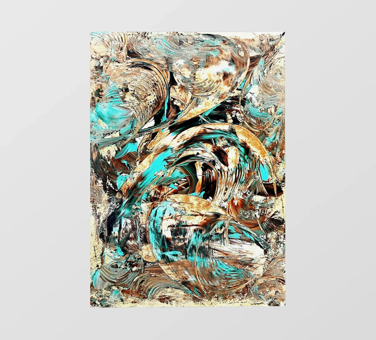 IDEAL GIFT 55 invers pellicola backlit da Thierry Vobmann Abstract painting