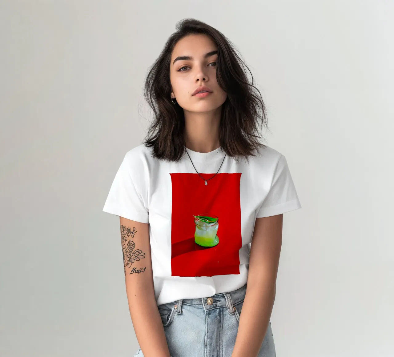 ghiaccio in vetro t-shirt da Earthly Visions