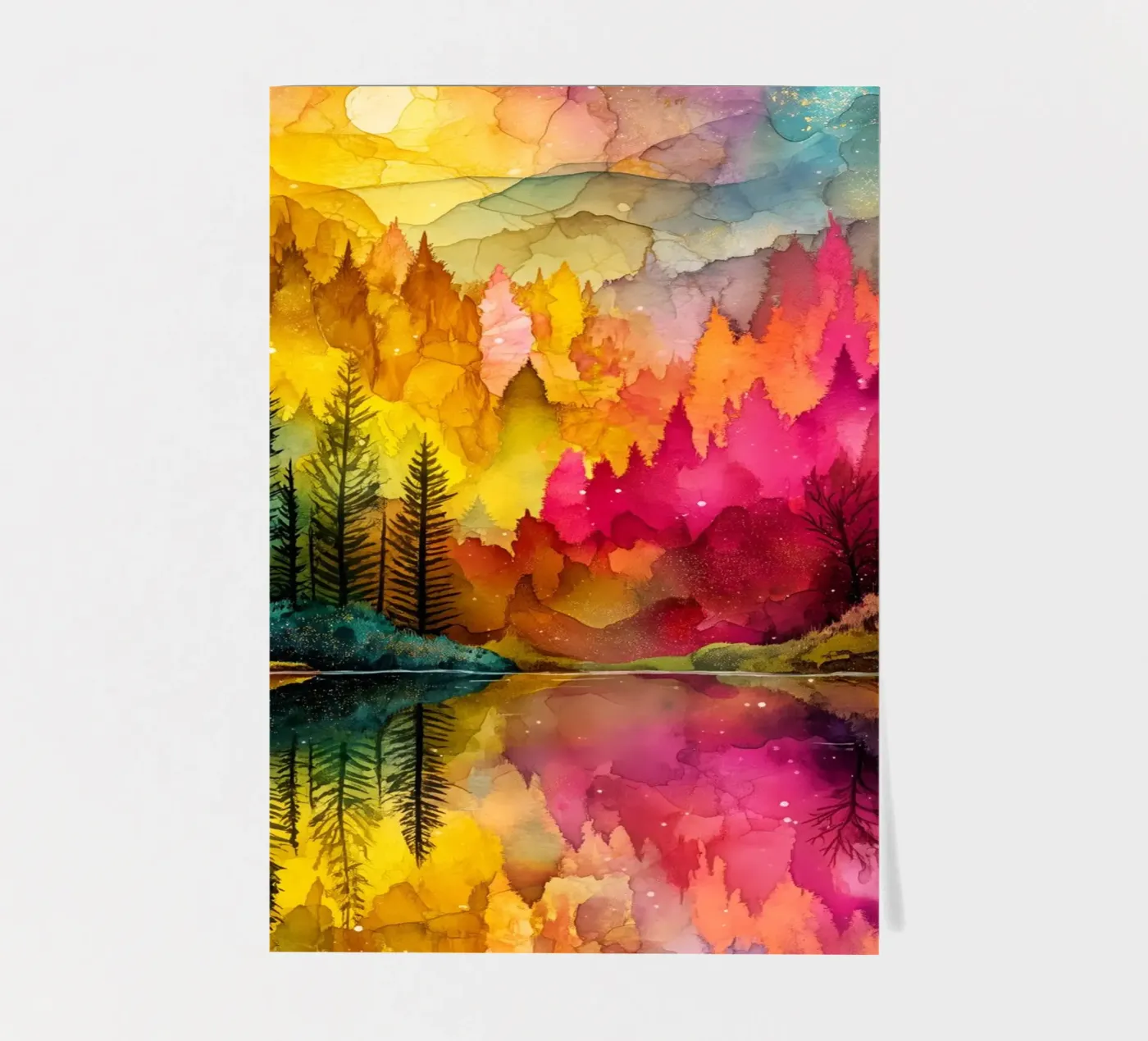 Magic forest 7 sticker sheet by Justyna Jaszke JBJart