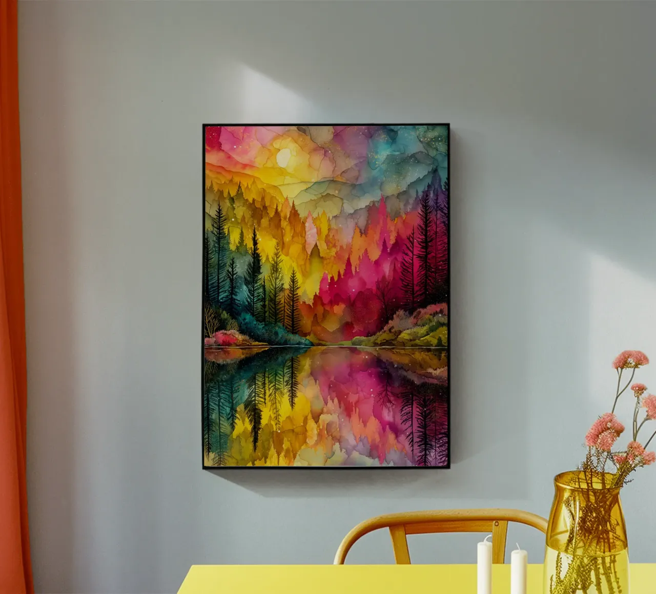 Zauberwald 7 Acryl-Glas von Justyna Jaszke JBJart