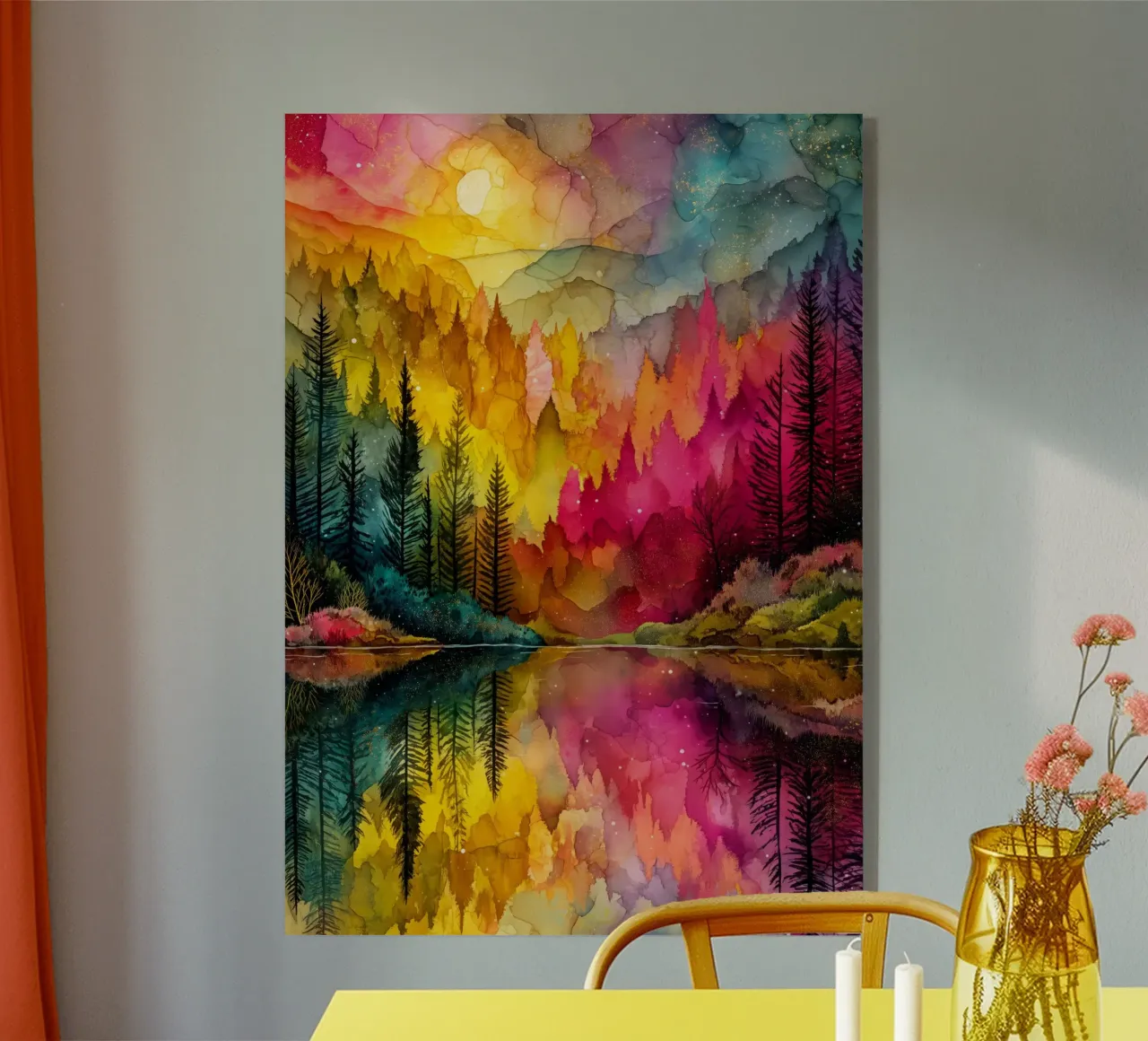 Zauberwald 7 Acryl-Glas von Justyna Jaszke JBJart