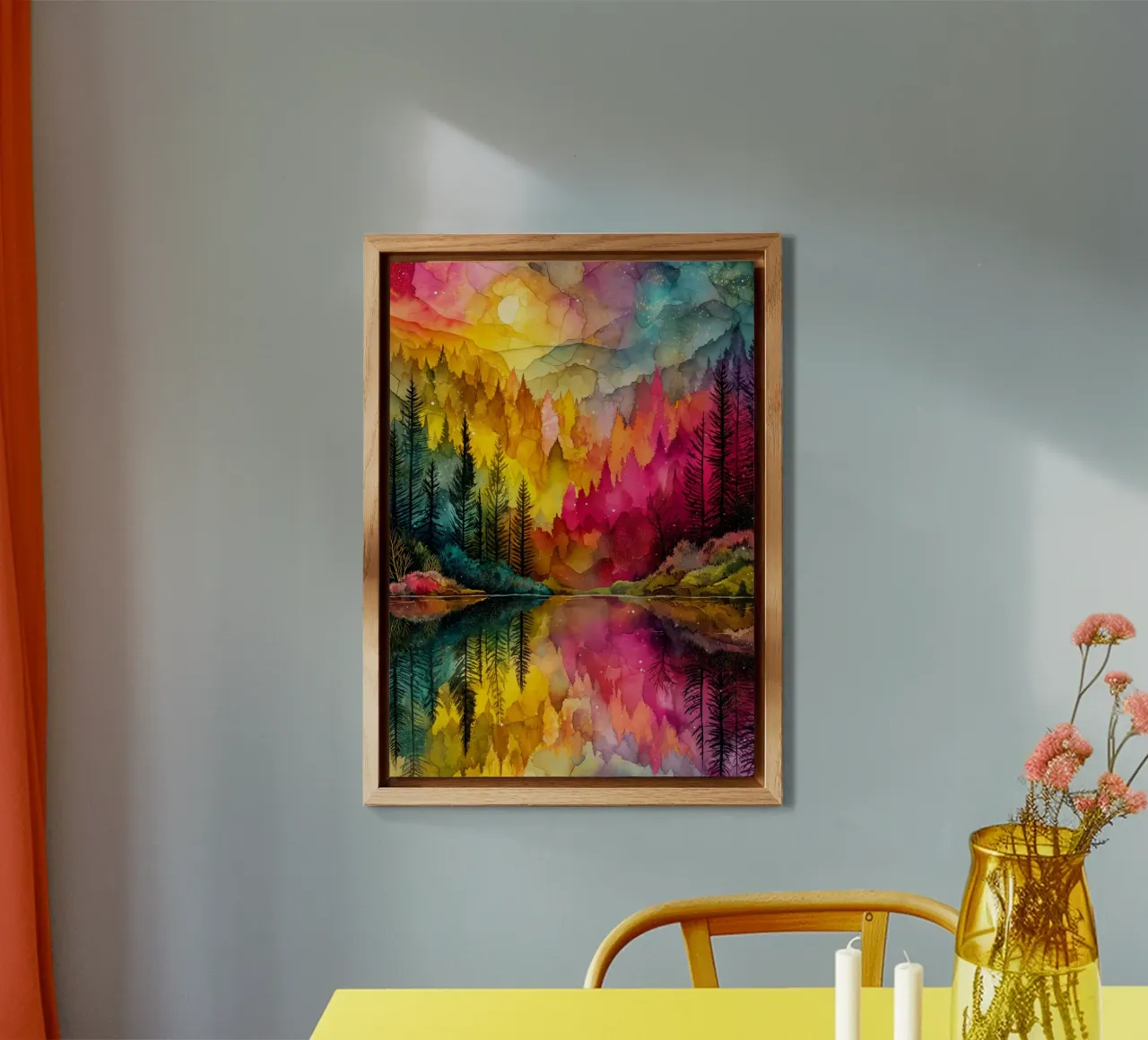 Magic forest 7 forex plate by Justyna Jaszke JBJart