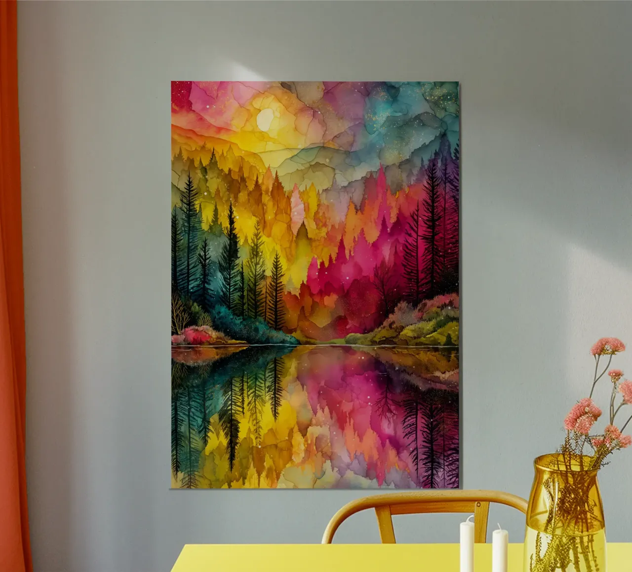 Magic forest 7 poster by Justyna Jaszke JBJart