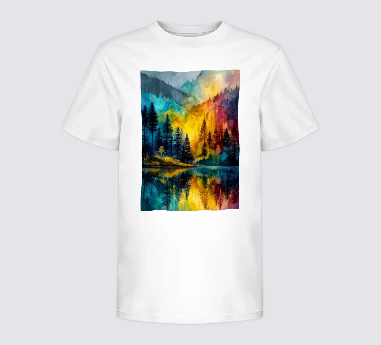 Magic forest 8 kids t-shirt by Justyna Jaszke JBJart