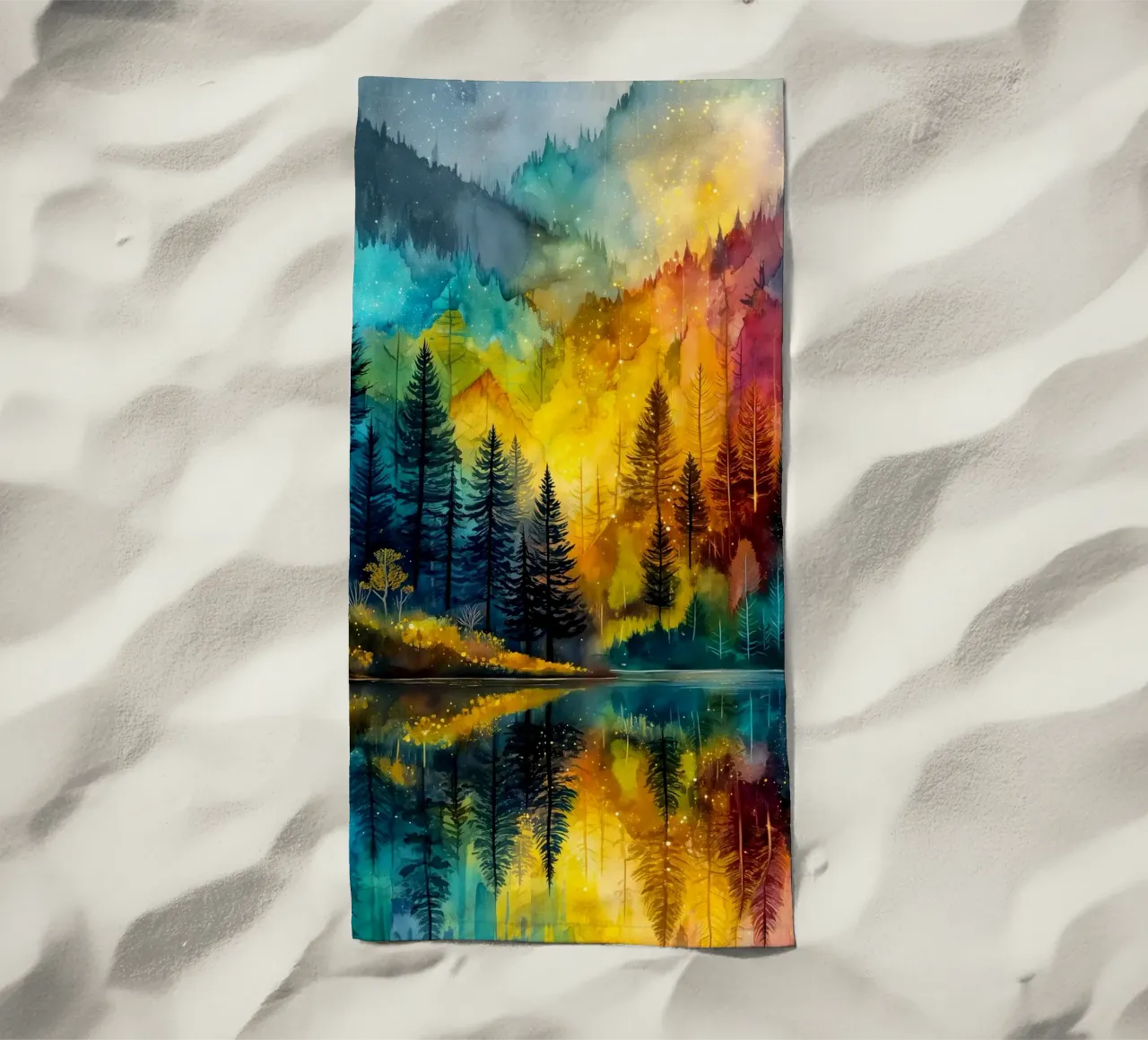 Foresta magica 8 telo mare da Justyna Jaszke JBJart