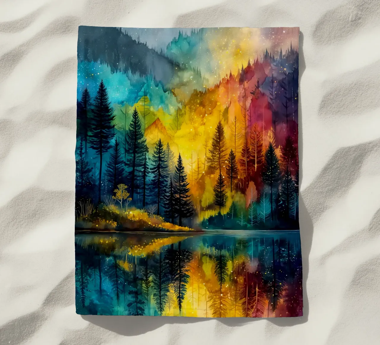 Foresta magica 8 telo mare da Justyna Jaszke JBJart