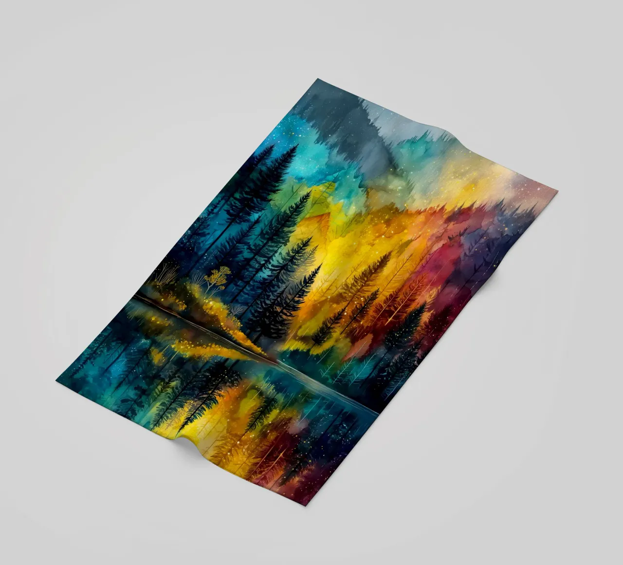 Foresta magica 8 telo mare da Justyna Jaszke JBJart