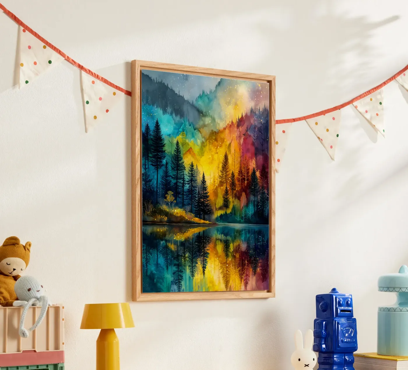 Magic forest 8 Acryl-Glas von Justyna Jaszke JBJart