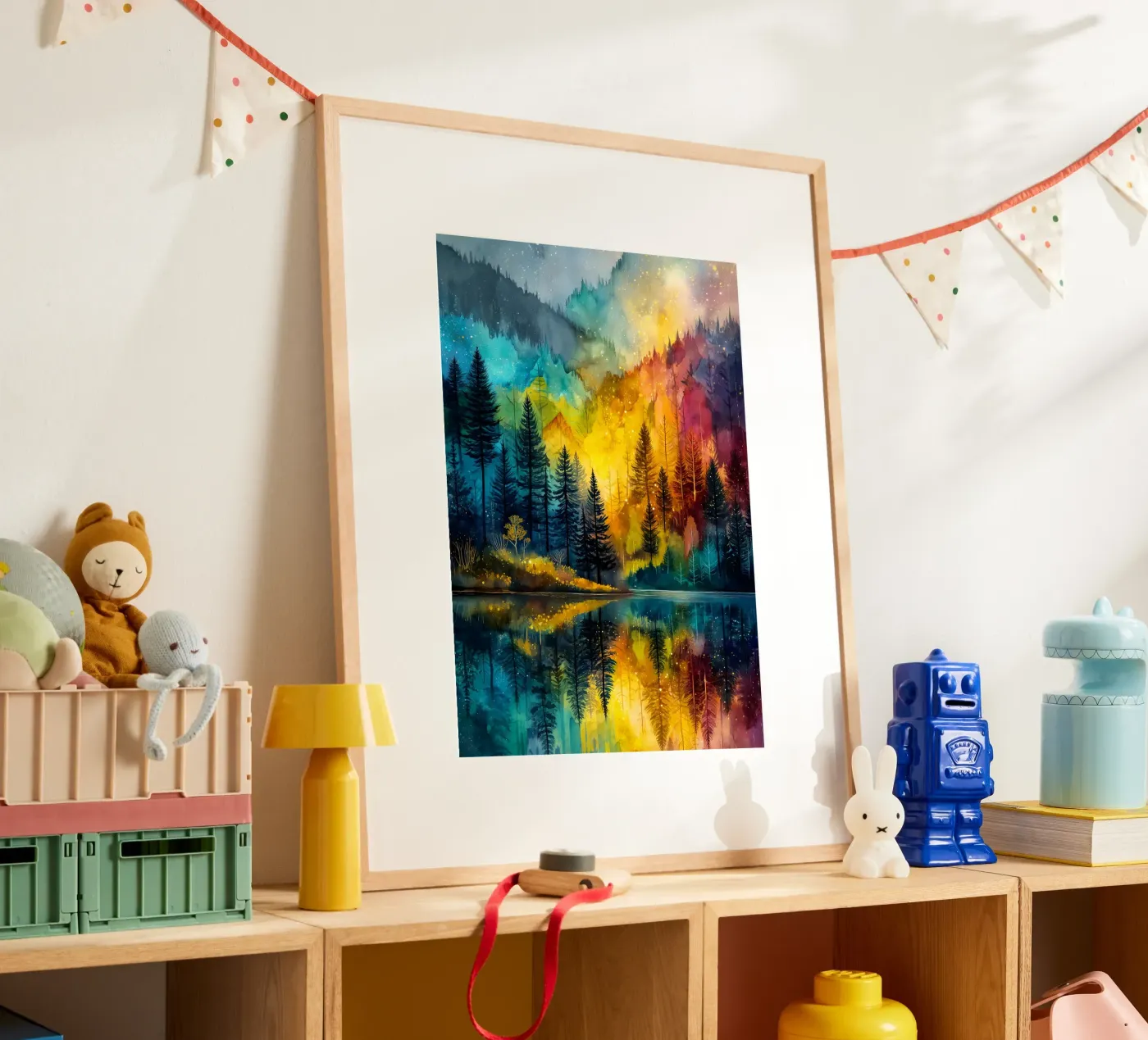 Magic forest 8 poster by Justyna Jaszke JBJart