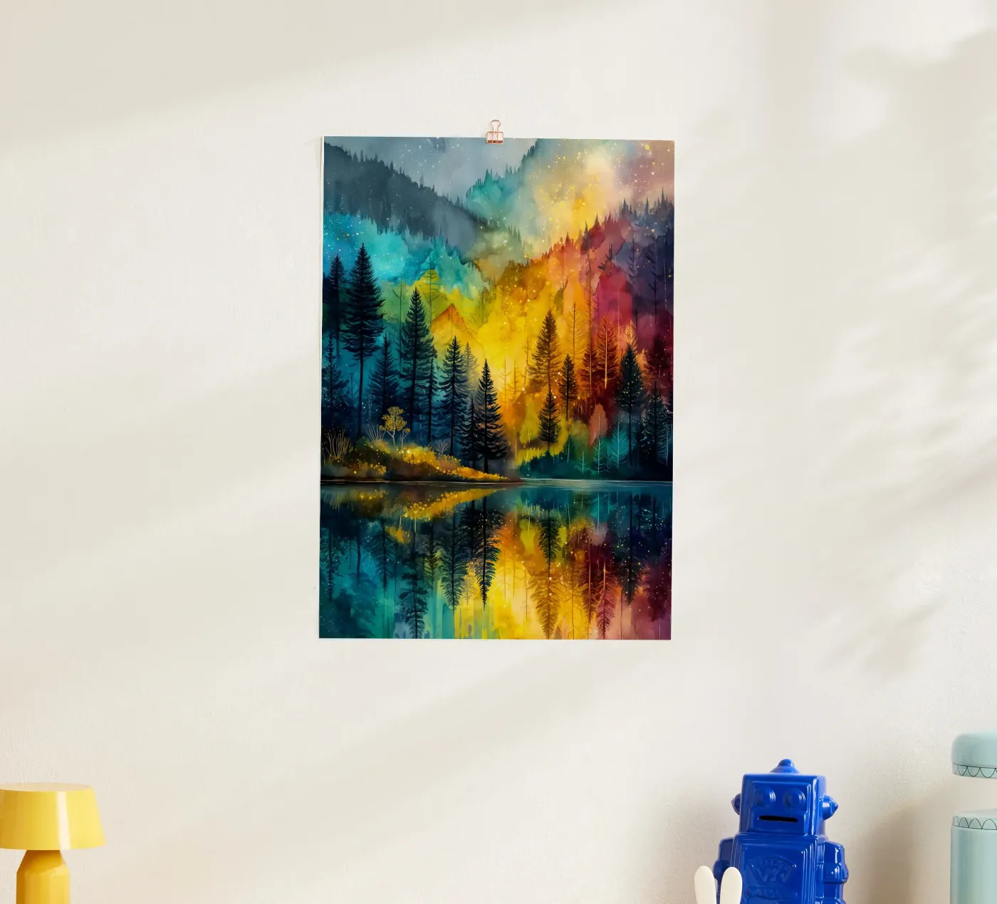 Magic forest 8 poster by Justyna Jaszke JBJart