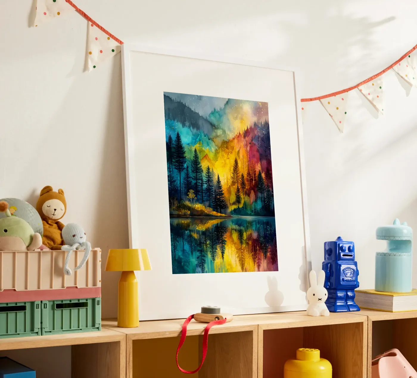 Magic forest 8 poster by Justyna Jaszke JBJart