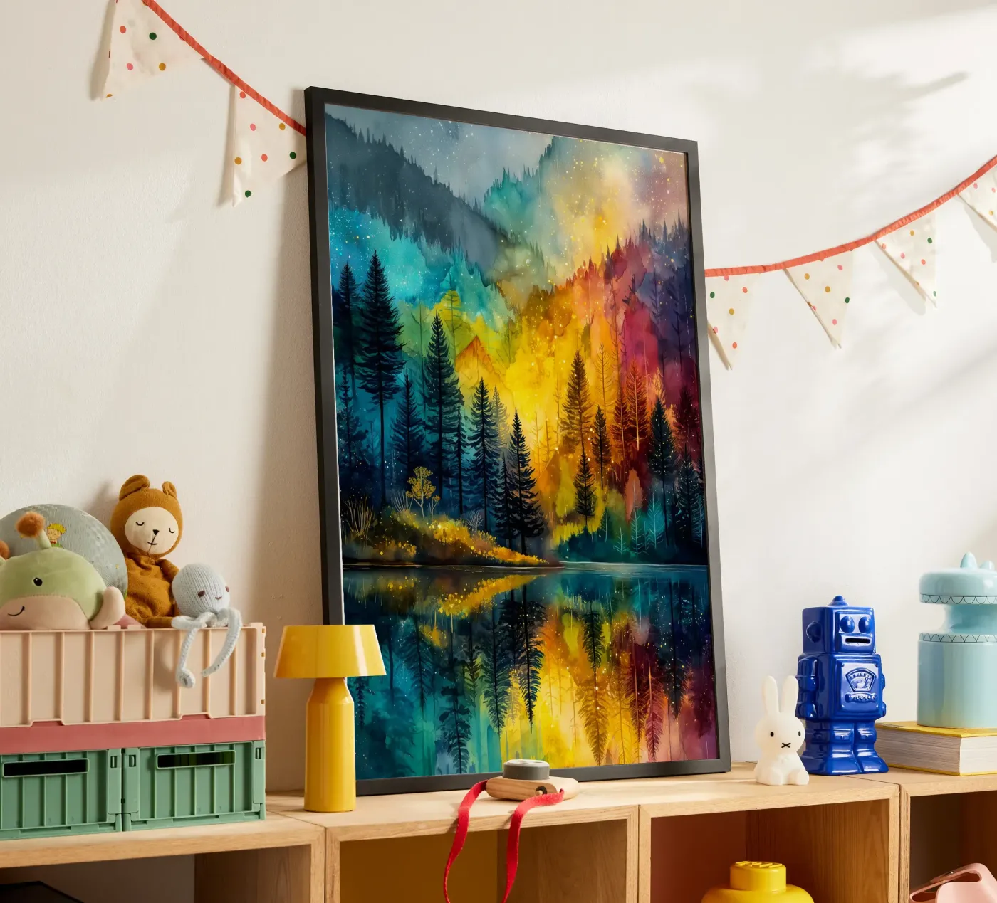 Magic forest 8 poster by Justyna Jaszke JBJart