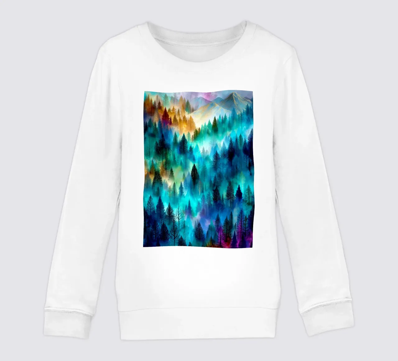 Forêt magique 9 sweat enfant de Justyna Jaszke JBJart