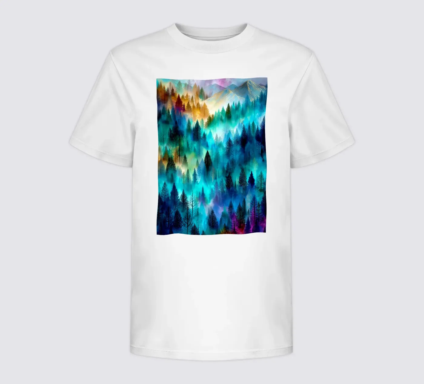 Magic forest 9 kinder t-shirt van Justyna Jaszke JBJart
