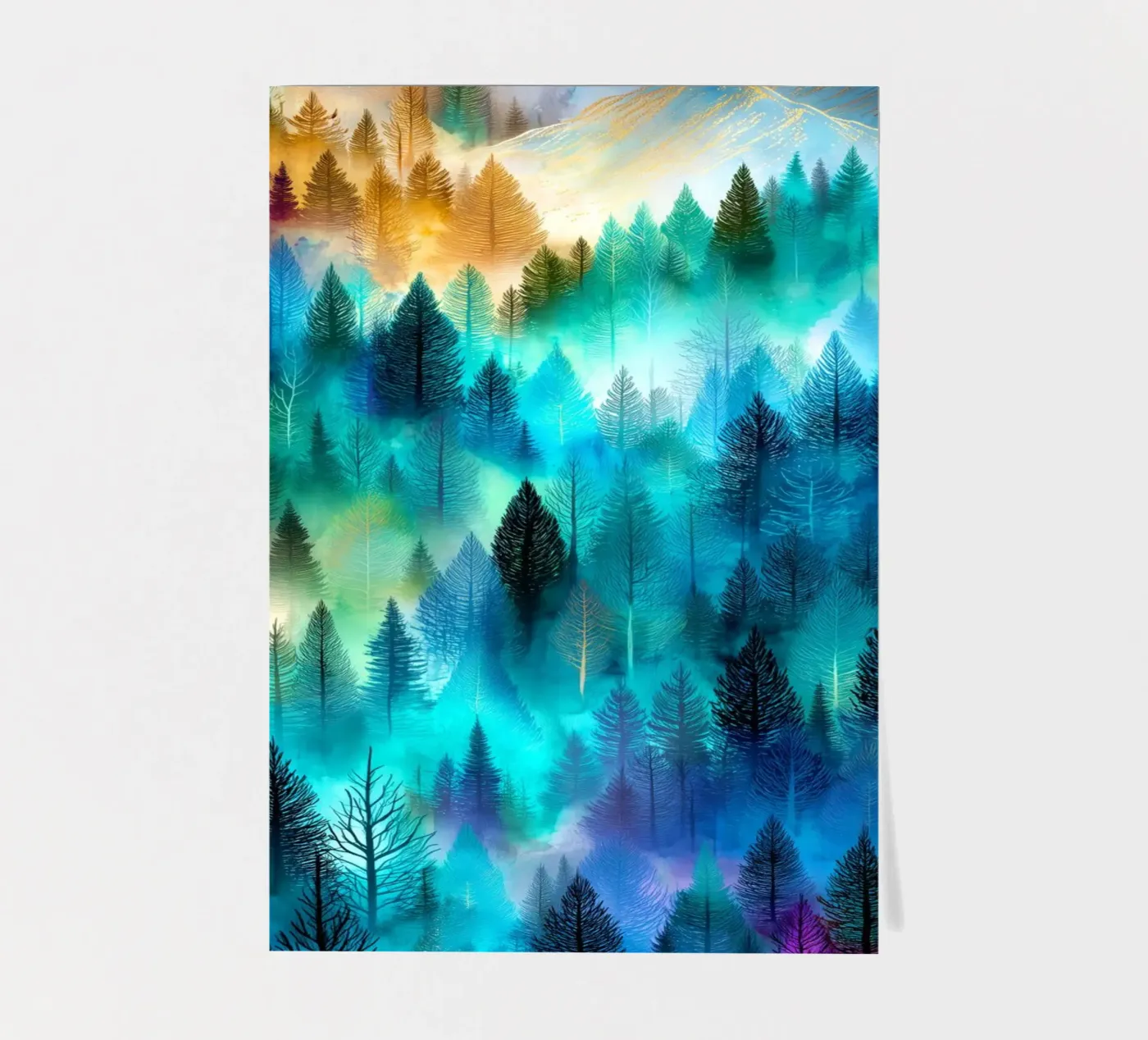 Magic forest 9 sticker sheet by Justyna Jaszke JBJart