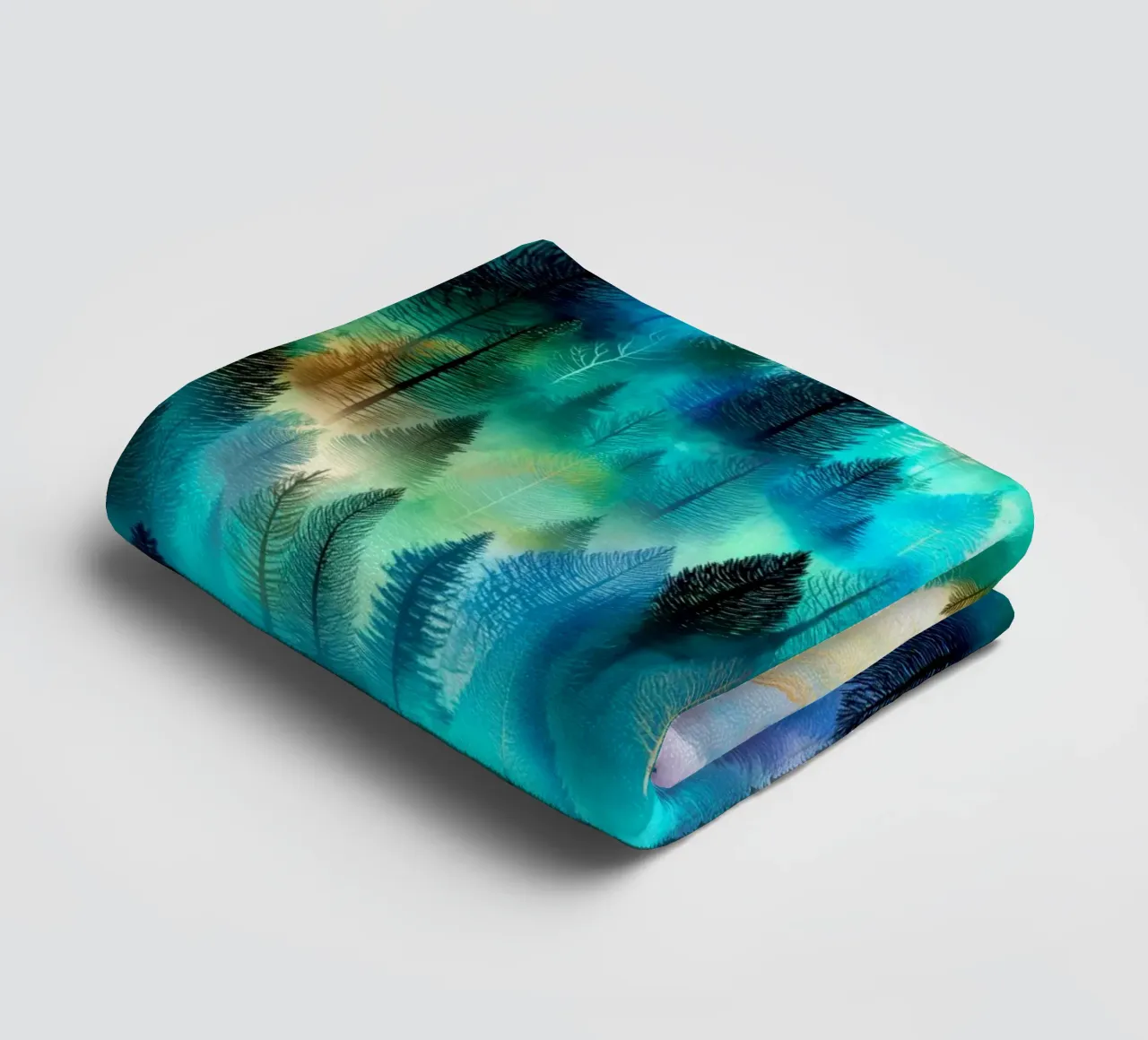 Magic forest 9 towel by Justyna Jaszke JBJart