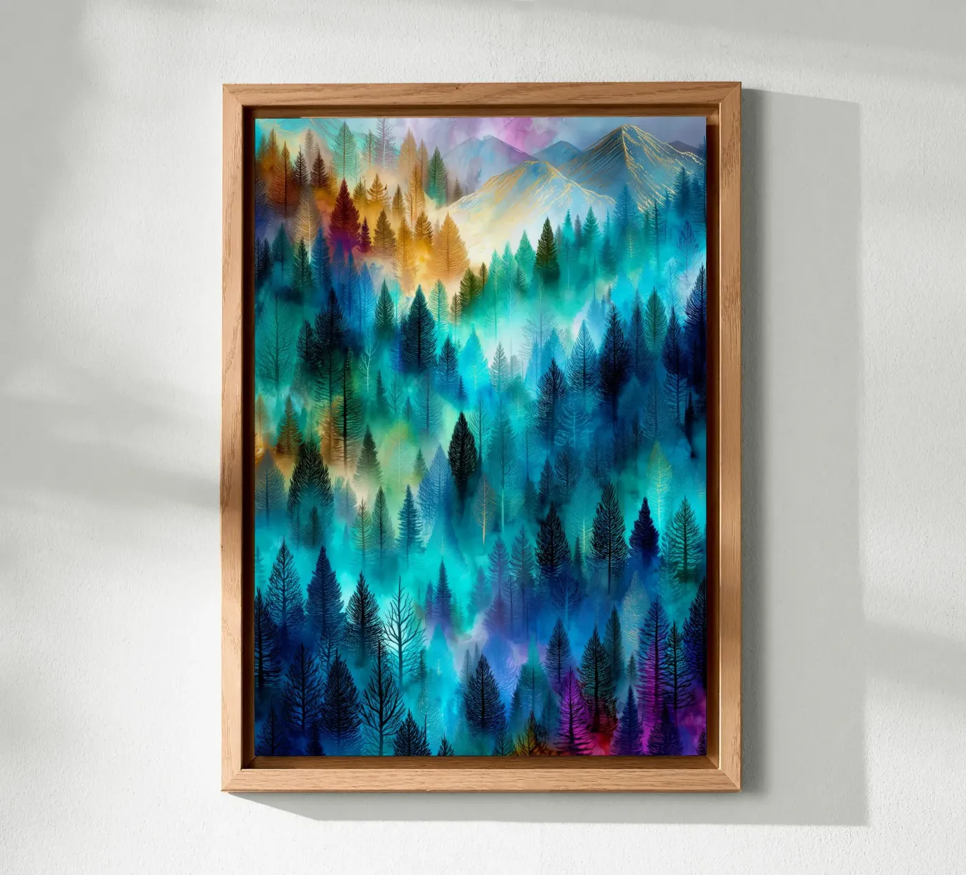Magic forest 9 forex plate by Justyna Jaszke JBJart