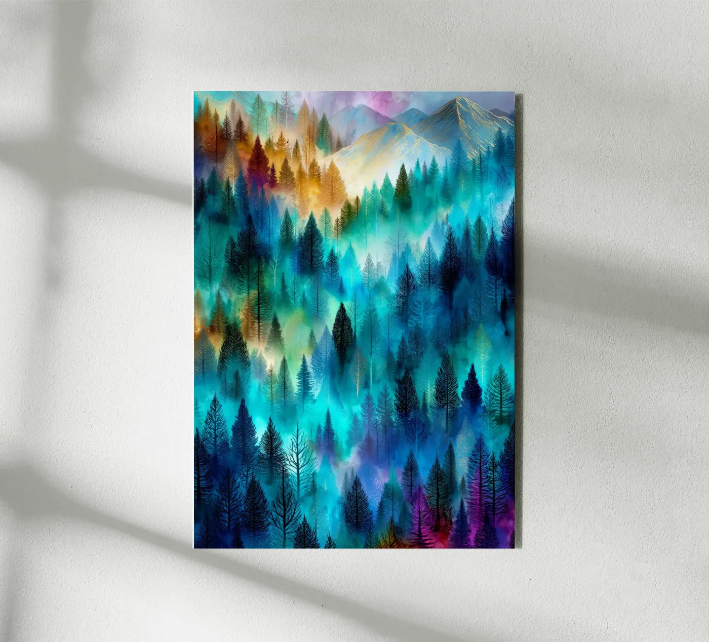 Magic forest 9 forex plate by Justyna Jaszke JBJart
